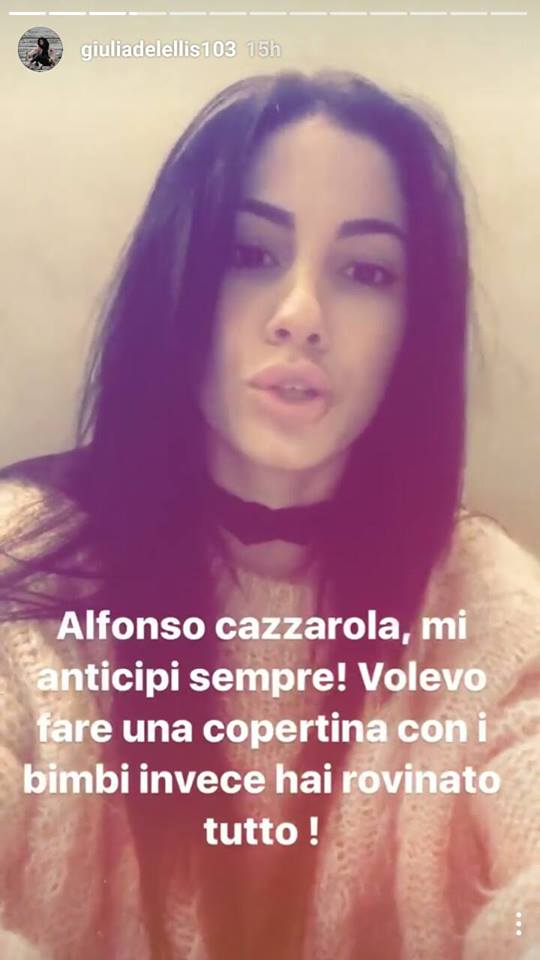 Giulia De Lellis risponde ad Alfonso Signorini