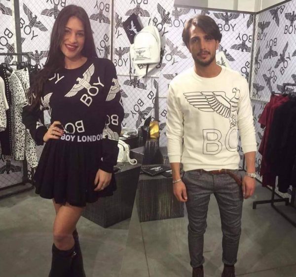 Ludovica Valli Fabio Ferrara evento pitti firenze