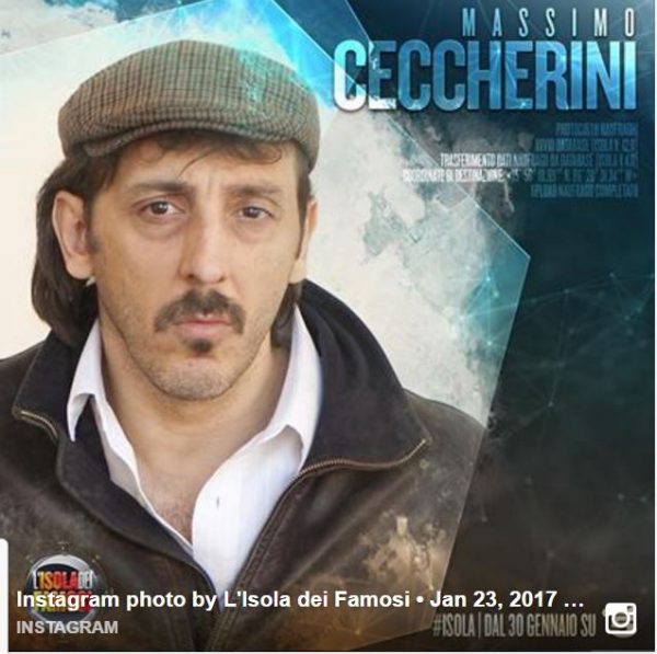 Stefano Bettarini, Massimo Ceccherini, isola dei famosi 2017,
