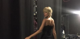Alessia Marcuzzi look da spagnola nella puntata di esordio dell’Isola