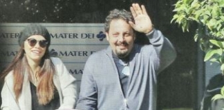 Enrico Brignano e Flora Canto la prima uscita con Martina Enrico Brignano, Flora Canto, prima uscita con Martina, gossip news,