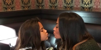 Gossip news: Giorgia Palmas nuovo taglio di capelli per Sofia Giorgia Palmas Sofia foto Instagram tv gossip Brumotti