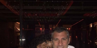 Bobo Vieri e Jazzma Kendrick: la palpatina sancisce il ritorno di fiamma? Gossip news: Bobo Vieri: Jazzma Kendrick:
