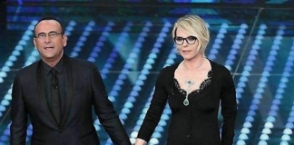Maria De Filippi look seconda serata del Festival di Sanremo 2017