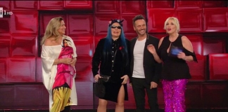 Antonella Clerici look alla prima di Standing Ovation Standing Ovation Antonella Clerici