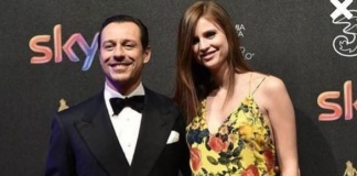 Stefano Accorsi e Bianca Vitali con il pancione: gossip ai David di Donatello 2017