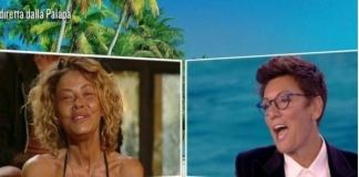 Imma Battaglia dichiara amore a Eva Grimaldi sotto pressioni? eva grimaldi imma battaglia
