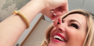 Smentisce i gossip Federica Panicucci, le altre foto nuove la incastrano? Federica Panicucci, Federica Panicucci incinta, gossip,