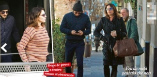 Claudia Gerini e Andrea Preti ancora gossip: paparazzati insieme gossip, claudia gerini,
