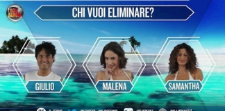 Isola dei famosi 2017: Chi sarà eliminato tra Samantha, Giulio e Malena? isola dei famosi nomination chi sarà eliminato