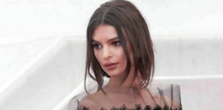 Gossip Style: Emily Ratajkowski look Cannes 2017 da sogno in pizzo nero Emily Ratajkowski, Emily Ratajkowski look, Emily Ratajkowski cannes 2017, Emily Ratajkowski, cannes 2017, look, gossip style, gossip,