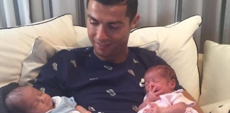 Cristiano Ronaldo: Le prime foto di CR7 con i gemelli Eva e Marco gossip, news, cr7, cristiano ronaldo, gemelli, eva, marco, foto, figli,