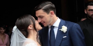 Matteo Darmian sposa la sua Francesca Cormanni Matteo Darmian, Matteo Darmian e Francesca Cormanni, darmian matrimonio, gossip,