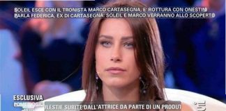 Gossip Pomeriggio 5, Federica Benincà: Soleil e Cartasegna stanno insieme! Domenica Live, Federica Benincà, Soleil Sorge, news,