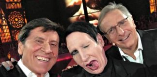 MUSIC Paolo Bonolis ospiti della prima puntata di stasera? Il diavolo! music, music ospiti, prima puntata, paolo bonolis, programma televisivo music, marilyn manson, gianni morandi, music,
