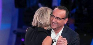C’è Posta per te ospiti 7 marzo: Maria De Filippi abbraccia Carlo Conti c'è posta per te Carlo Conti