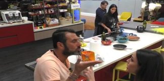 Lite al Grande Fratello Vip,« Sossio Aruta » e Teresanna Pugliese ai ferri corti Sossio Aruta: Teresanna Pugliese: lite: Grande Fratello Vip: