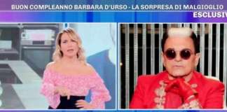 Barbara D’Urso scontro con Malgioglio in diretta a Pomeriggio 5