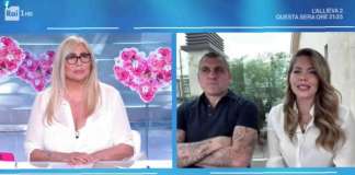 Costanza Caracciolo e Bobo Vieri a Domenica In: “Che tutte le mamme…”