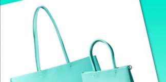 Tiffany trasforma il sacchetto azzurro icona del brand Borsa tiffany