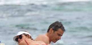 Marcuzzi e Calabresi a San Felice Circeo affiatati come prima! Marcuzzi e Calabresi