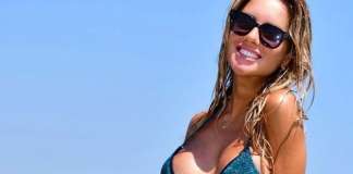 Michela Persico e Daniele Rugani in Sardegna: parto agli sgoccioli