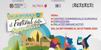 A «Euroma2» : il Festival della Sostenibilità : dal 24/9 al 26/10 Euroma2, centro commerciale euroma2, Festival della Sostenibilità,