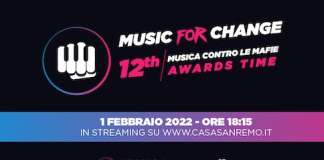 «MUSIC FOR CHANGE» – Musica contro le mafie a Sanremo 2022 MUSIC_FOR_CHANGE