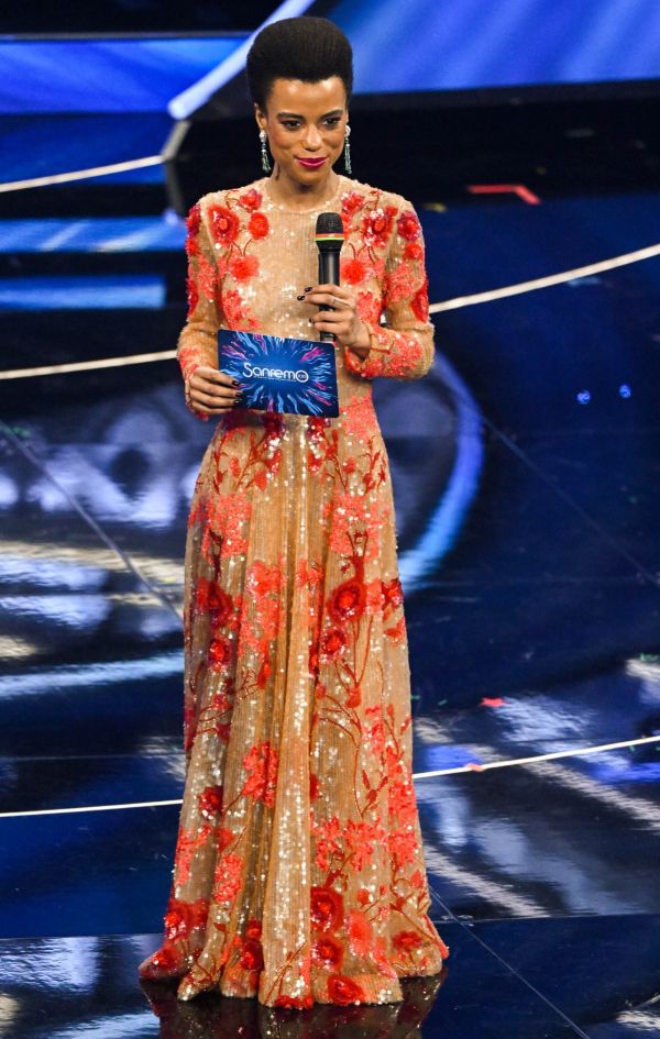 Colpo di scena sul vestito indossato da Lorena Cesarini a Sanremo 2022