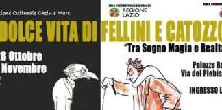 La Dolce Vita di Federico Fellini e Leo Catozzo dal 28-10 a Palazzo Ruspoli di Nemi La Dolce Vita di Federico Fellini e Leo Catozzo dal 28-10 a Palazzo Ruspoli di Nemi
