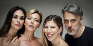 Figlie di Eva al Teatro Ciak Roma: Vittoria Belvedere, Maria Grazia Cucinotta e Michela Andreozzi Figlie di Eva, Teatro Ciak Roma,