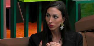 “Gf VIP” Giaele piange senza lacrime quando incontra il papà in giardino Chi è stato eliminato ieri sera al «Gf VIP»