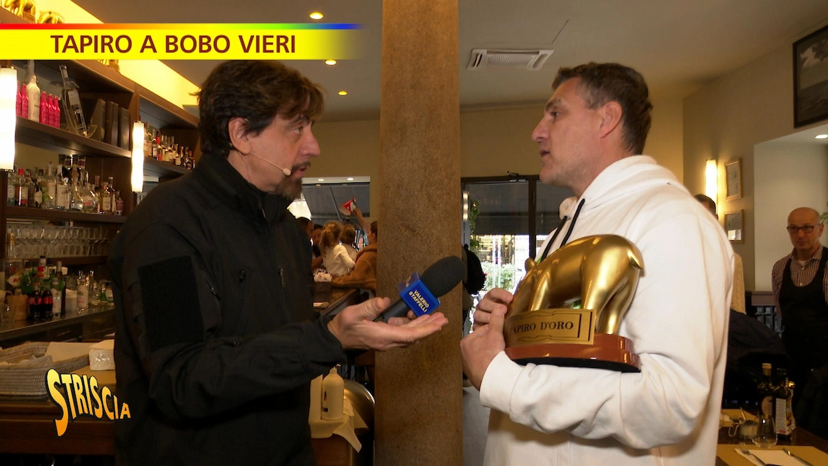 20 dicembre, stasera Tapiro d’Oro a Bobo Vieri