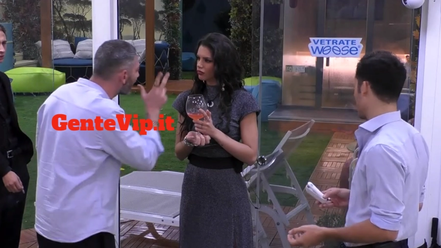 ‘Gf Vip’ Tavassi vs Fiordelisi: ‘Sei finta, la gente fuori vede tutto’