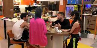 Gf Vip: Davide, Nikita, Matteo e Martina vs Tavassi, Donnamaria Gf Vip: Davide, Nikita, Matteo e Martina vs Tavassi, Donnamaria